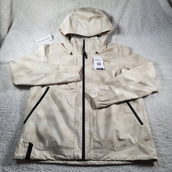 PUMA PUMATECH SYMPATEX JACKET GRANOLA AOP 537985 88 SIZE SMALL NWT - Picture 1 of 8